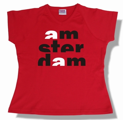 Dames Shirt Amsterdam Half
