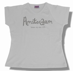 Dames Shirt Amsterdam White